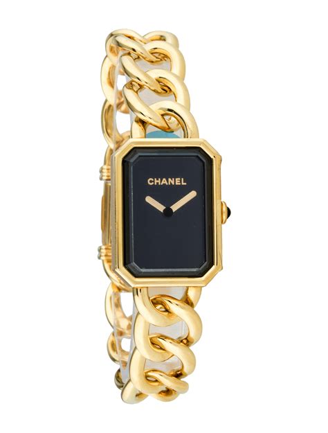 chanel watches 18k gold